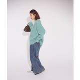 ブークレMIXニットチュニック | Green Parks | 詳細画像7