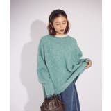 ブークレMIXニットチュニック | Green Parks | 詳細画像8