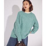 ブークレMIXニットチュニック | Green Parks | 詳細画像11