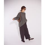 ブークレMIXニットチュニック | Green Parks | 詳細画像16