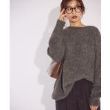 ブークレMIXニットチュニック | Green Parks | 詳細画像19