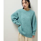 ブークレMIXニットチュニック | Green Parks | 詳細画像24