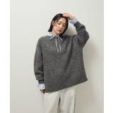 ブークレMIXニットチュニック | Green Parks | 詳細画像29