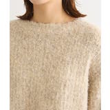 ブークレMIXニットチュニック | Green Parks | 詳細画像36