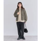 ブークレMIXニットチュニック | Green Parks | 詳細画像40