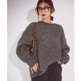 グレー | ブークレMIXニットチュニック | Green Parks