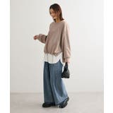 なめらかタッチスウェード調ドロストプルオーバー | Green Parks | 詳細画像24