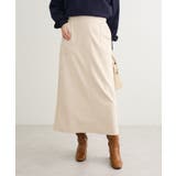 なめらかタッチスウェード調Iラインスカート | Green Parks  | 詳細画像12 