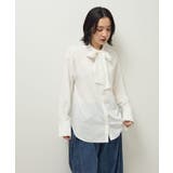 オフホワイト | ボウタイインナーシャツ | Green Parks