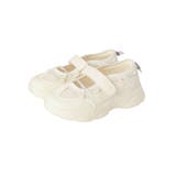 オフホワイト | ドロストコードメッシュスニーカー | Green Parks 