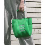 グリーン | ロープハンドルメッシュトートバッグミニ | Green Parks 