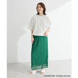 ムジークタイガー/裾ドロスト刺繍Tシャツ | Green Parks | 詳細画像2