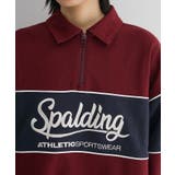 SPALDING別注 ハーフZIPスウェット | Green Parks | 詳細画像9