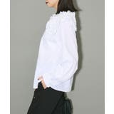 フリルビッグカラーブラウス | Green Parks | 詳細画像4