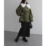 フリルビッグカラーブラウス | Green Parks | 詳細画像28