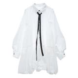 ボウタイリボン付裾バルーンシャツワンピースⅡ | Green Parks | 詳細画像44