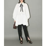 ボウタイリボン付裾バルーンシャツワンピースⅡ | Green Parks | 詳細画像10