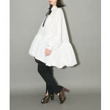 ボウタイリボン付裾バルーンシャツワンピースⅡ | Green Parks | 詳細画像11