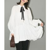 ボウタイリボン付裾バルーンシャツワンピースⅡ | Green Parks | 詳細画像14