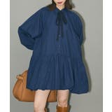 ボウタイリボン付裾バルーンシャツワンピースⅡ | Green Parks | 詳細画像23