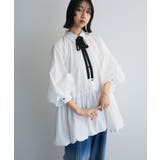 ボウタイリボン付裾バルーンシャツワンピースⅡ | Green Parks | 詳細画像6