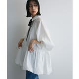 ボウタイリボン付裾バルーンシャツワンピースⅡ | Green Parks | 詳細画像8