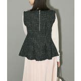 ツイードペプラムベスト | Green Parks | 詳細画像20