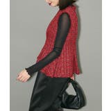 ツイードペプラムベスト | Green Parks | 詳細画像25