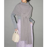 グレー | フードマフラー+ケープニット | Green Parks