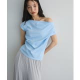 ドレープオフショルフレンチ袖Tシャツ | Green Parks | 詳細画像22