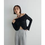 シャーリングオフショルプルオーバー | Green Parks | 詳細画像25