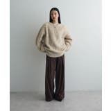 前後2wayキーネックシャギーニット | Green Parks | 詳細画像25