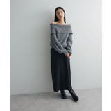 オフショルダーニット | Green Parks | 詳細画像2