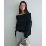 オフショルダーニット | Green Parks | 詳細画像21