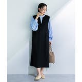 ブラック | ダンボールスキッパージャンパースカート | Green Parks 