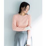 アンチピリング袖配色ニットプルオーバー | Green Parks | 詳細画像6