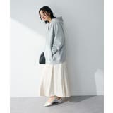 プリーツサテンフレアスカート | Green Parks  | 詳細画像2 