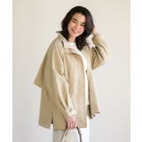 ベージュ | 撥水加工Aラインマウンテンパーカー | Green Parks 