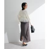 オーガンジービスチェドッキングプルオーバー | Green Parks  | 詳細画像15 