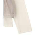 オーガンジービスチェドッキングプルオーバー | Green Parks  | 詳細画像24 