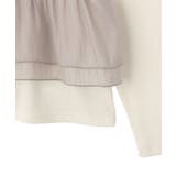 オーガンジービスチェドッキングプルオーバー | Green Parks  | 詳細画像25 