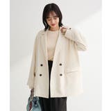 オーバーサイズW釦ライトジャケット | Green Parks  | 詳細画像9 