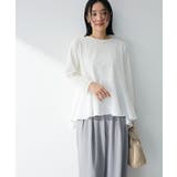 ペプラムドッキングプルオーバー | Green Parks  | 詳細画像2 