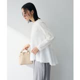 ペプラムドッキングプルオーバー | Green Parks  | 詳細画像3 