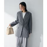 裏付きテーラードジャケット | Green Parks  | 詳細画像8 