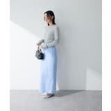 袖口金釦リブニットプルオーバー | Green Parks | 詳細画像14