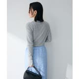 袖口金釦リブニットプルオーバー | Green Parks | 詳細画像18