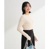 袖口金釦リブニットプルオーバー | Green Parks  | 詳細画像27 