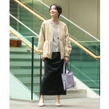 ノーカラーペプラムブルゾン | Green Parks  | 詳細画像2 