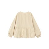 ノーカラーペプラムブルゾン | Green Parks  | 詳細画像14 